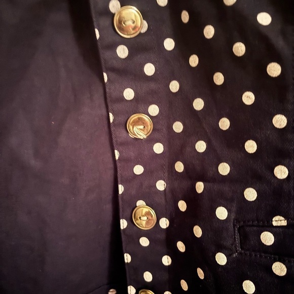 Appleseed's Blue and White Blazer Elegant Suit Jacket - Picture 3 of 8